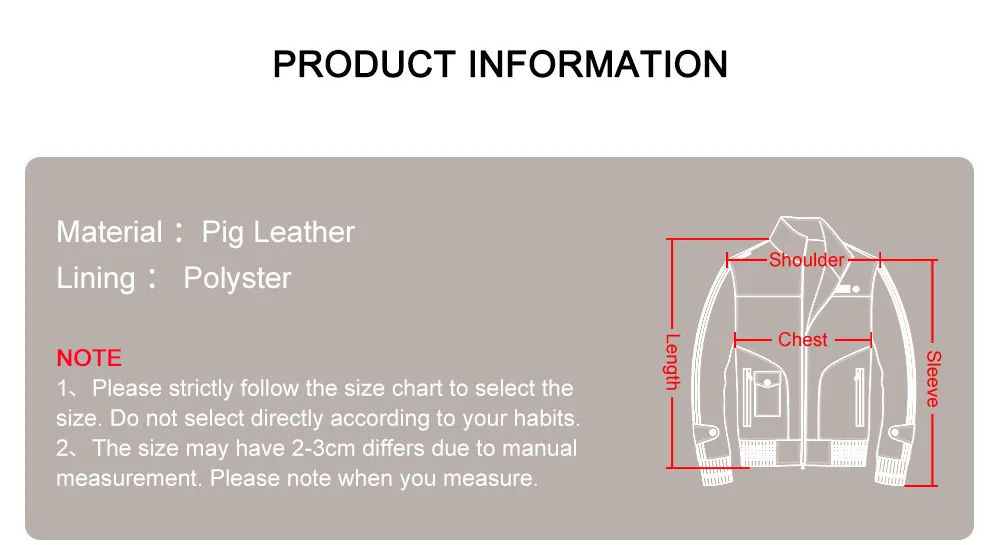 Men's Real Leather Motorcycle Jacket with Removable Hood
