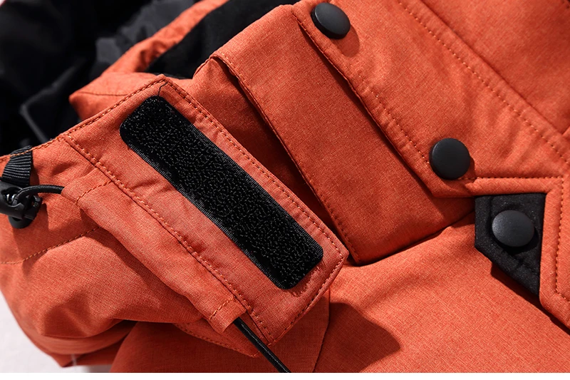 Men's Winter Faux Fur Hooded Jacket