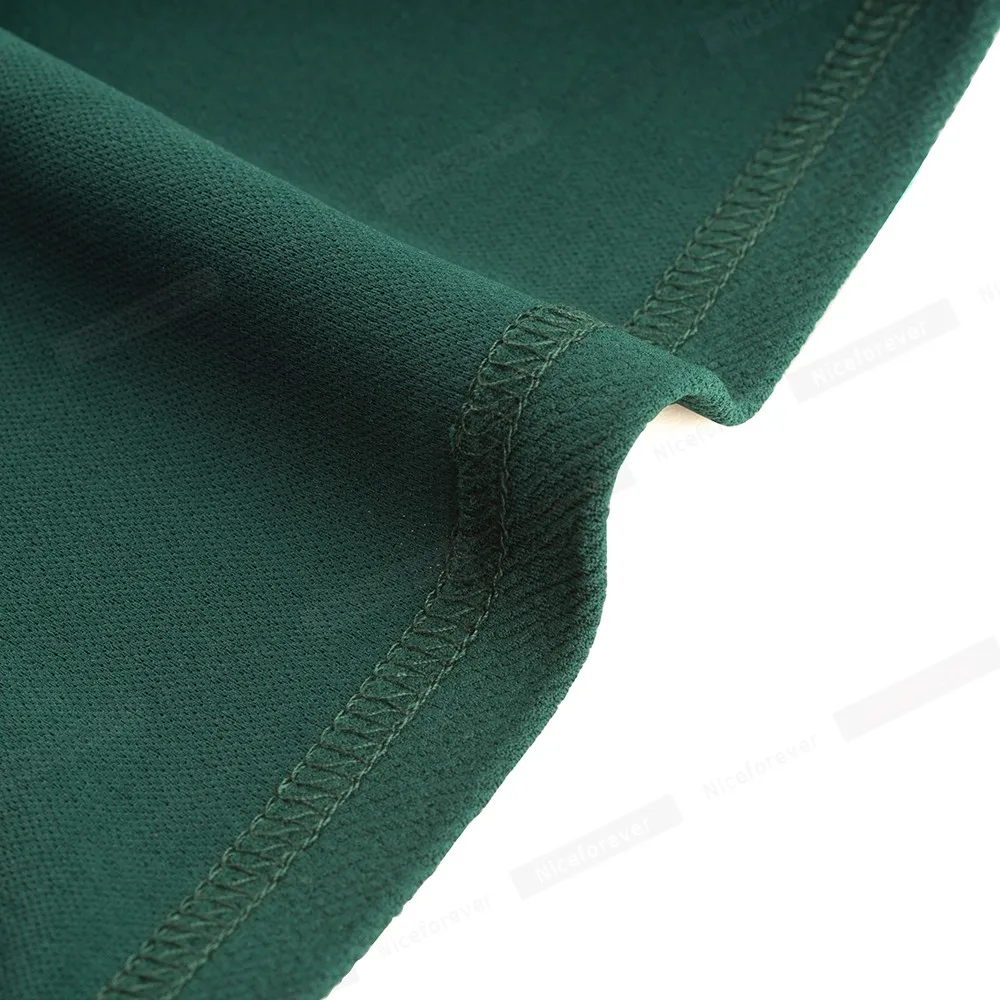 Women's Midi Pencil Dress with Ruffled Sleeves