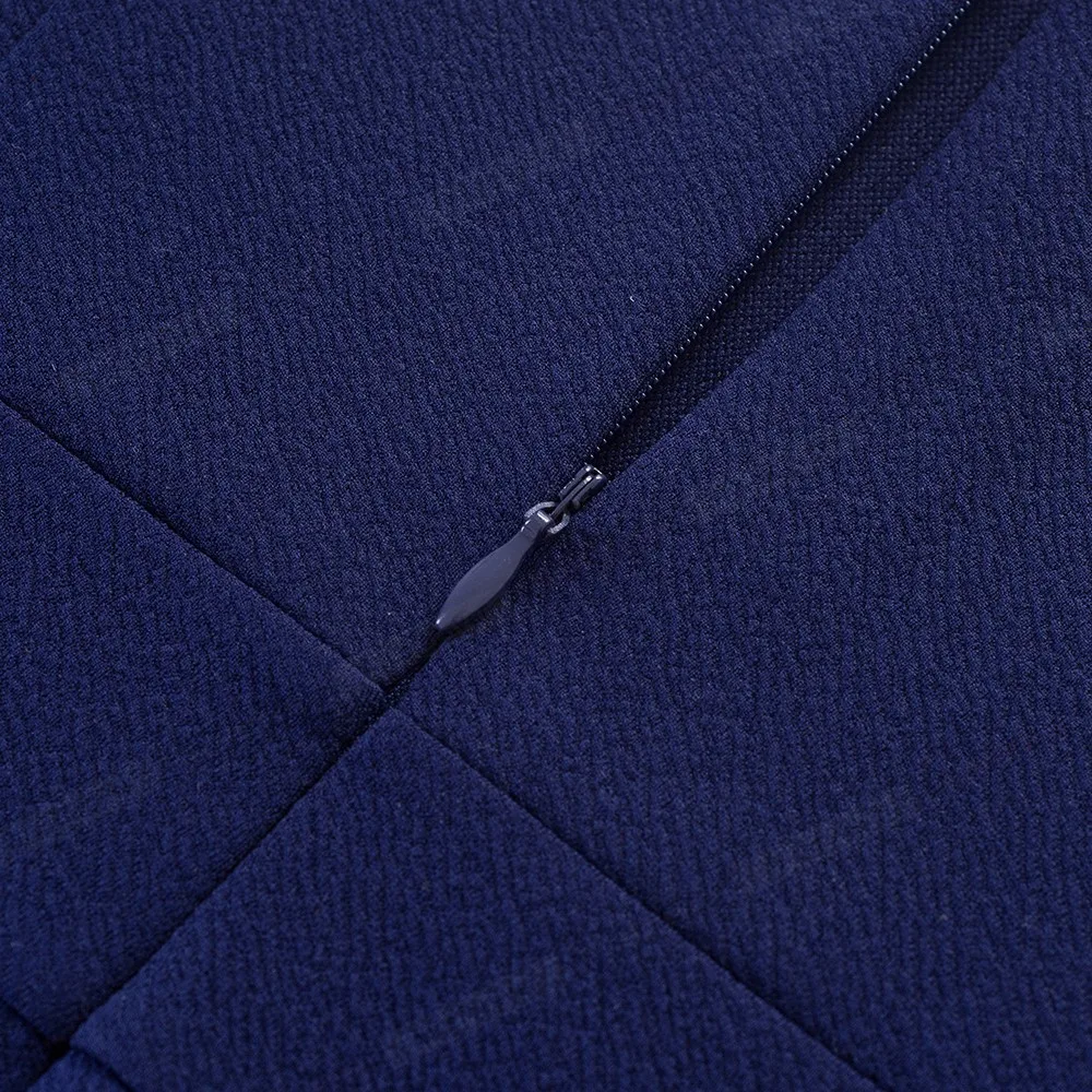 Women's Midi Pencil Dress with Ruffled Sleeves