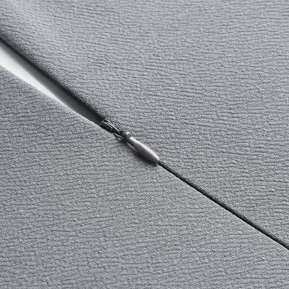 Women's Midi Pencil Dress with Ruffled Sleeves