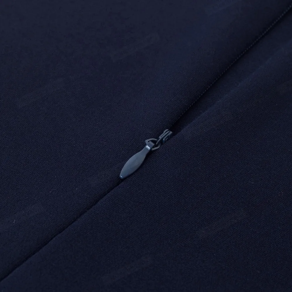 Elegant Office Women's Dress in Purple and Black