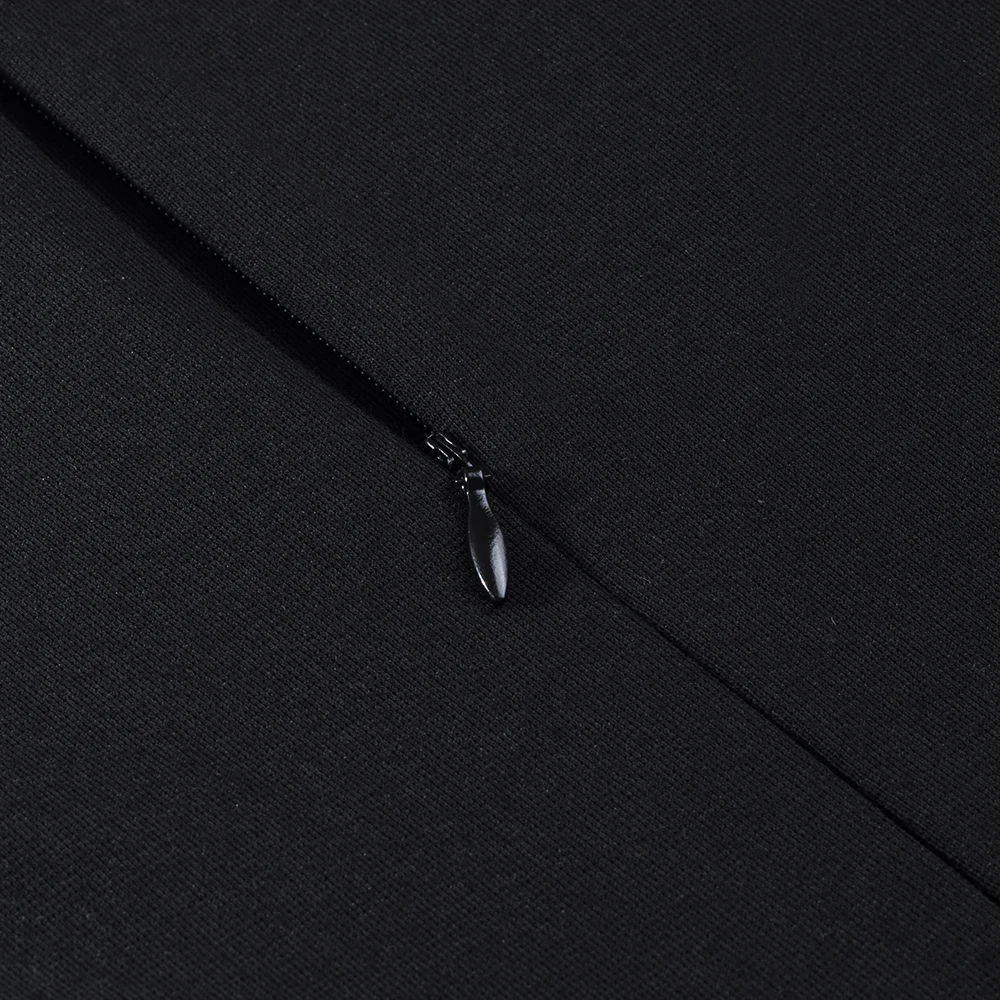 Elegant Office Women's Dress in Purple and Black