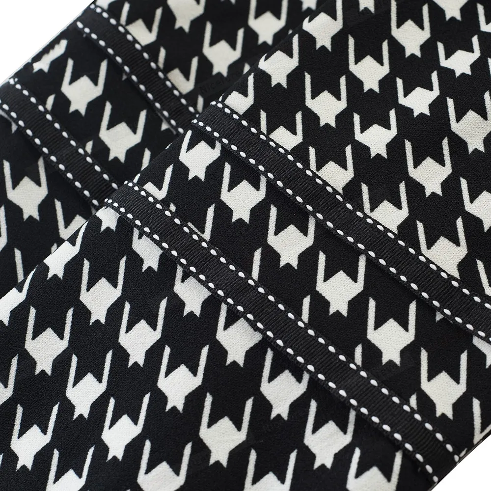 Retro Style Patchwork A-Line Dress for Women