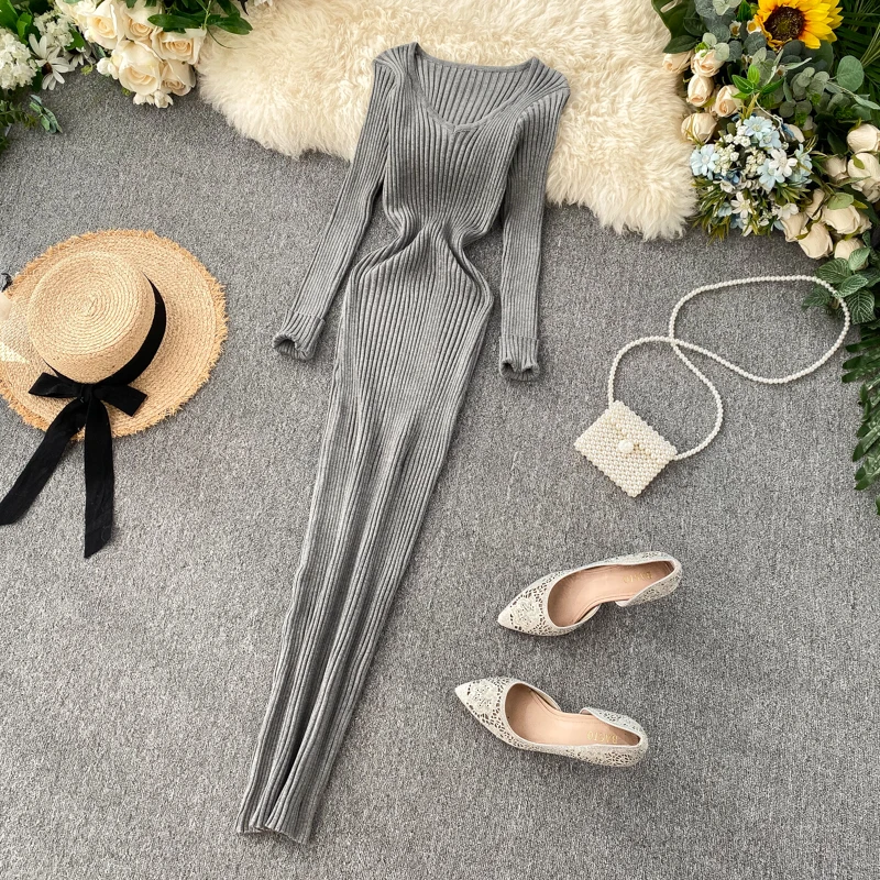 Sexy Elastic Women's Bodycon Dress