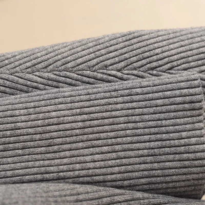 O-Neck Multicolored Sweater Dress for Women